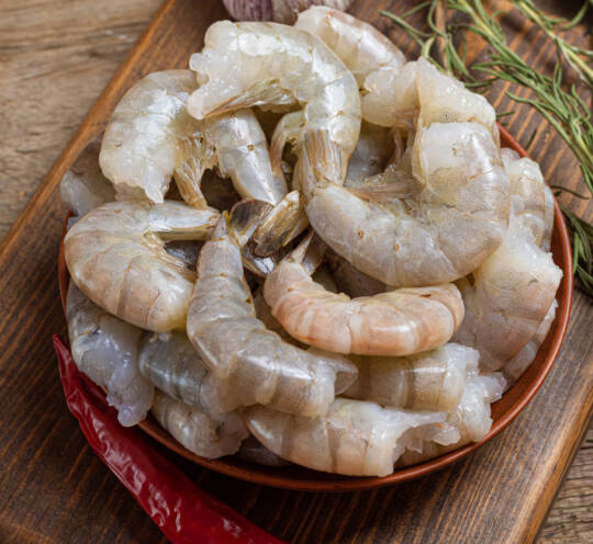 H. LESS TIGER SHRIMPS